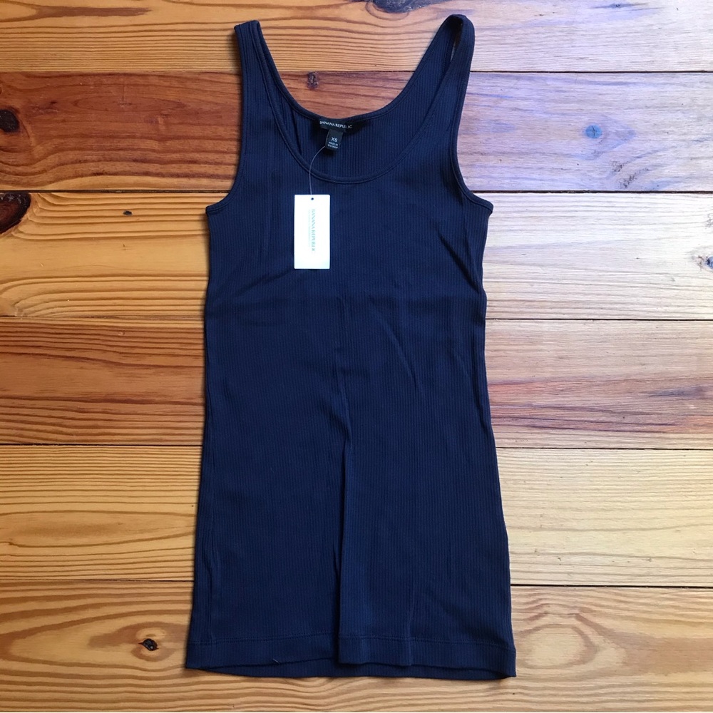 Banana Republic Navy White Black Tee Bundle, NWT, XS - Picture 11 of 13
